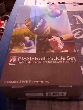Pickleball Paddle Set - Black
